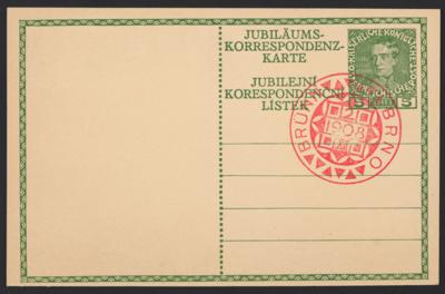 Poststück - Österr. 1908 - 5 Heller - Stamps