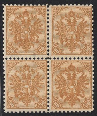 ** - Bosnien Nr. 18 B (30 Heller in LZ 10 1/2), - Stamps and postcards