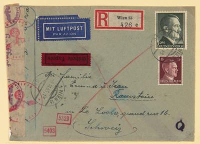 Poststück - Allerletzte, - Briefmarken