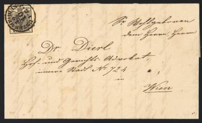 Poststück - Österr. Ausg. 1850 - Nr. 2M - Stamps and postcards