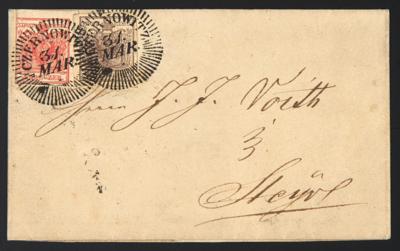 Poststück - Österr. Ausg. 1850 - Nr. 3H - Briefmarken