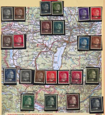Poststück - Sammlung Privat/ Schwindelausg. Lokalausgaben Österreich 1945, - Stamps and postcards