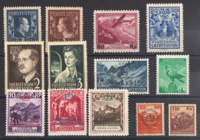 */**/(*)/gestempelt - Sammlung Liechtenstein ca. 1912/1996, - Stamps