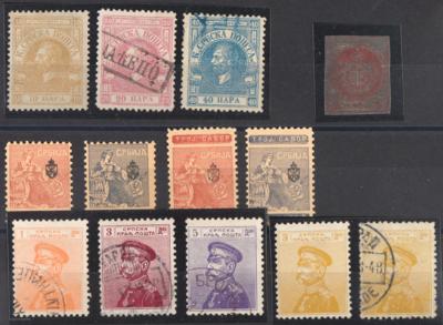 .gestempelt/*/(*)/** - Sammlung Serbien 1866/1918, - Briefmarken
