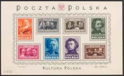 ** - Polen Block Nr. A10 (Groszy - Überdruck), - Briefmarken