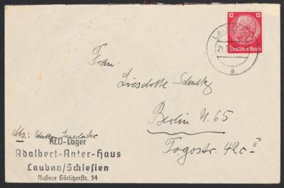 Poststück - Kinderlandverschickung in Schlesien teils mit Inhalten, - Stamps
