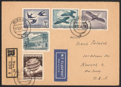 gestempelt/Briefstück - Partie Poststücke Österr. ca. 1948/1959 mit viel Ersttagsbelegen, - Známky
