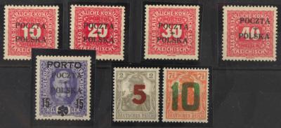 .gestempelt/*/Briefstück/(*) - Sammlung Polen 1860/1939 mit Port Gdansk, - Stamps