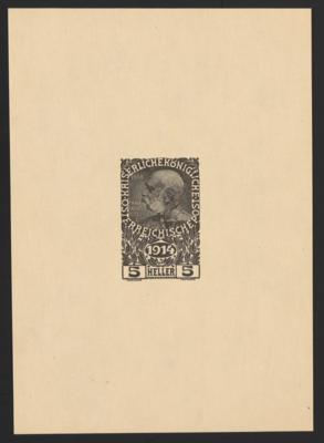 (*) - Österr. 1914 - 5 u. 10 Heller - Francobolli