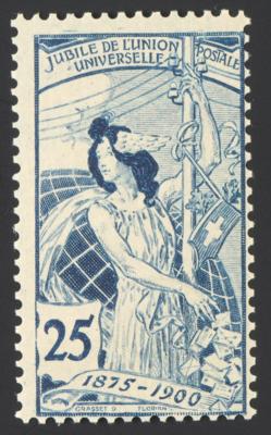 ** - Schweiz Nr. 73III tiefblau, - Briefmarken