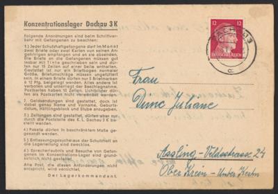 Poststück - D.Reich 4 Vordruckformulare - Francobolli