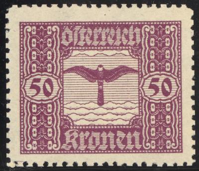 * - Österr. 1922 - 50 Kronen Kreßflug, - Stamps
