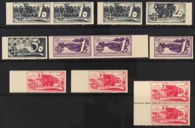 ** - Österr. 1938 - 12 Stück Schuschnigg - Briefmarken