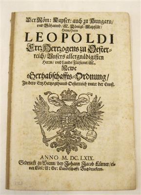 (Leopold I., - Autogramy