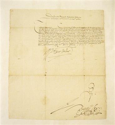 Alba, Herzog von, Fernando Alvarez de Toledo, - Autografi