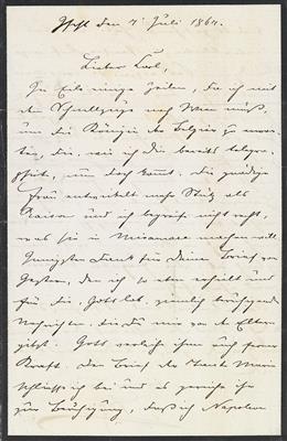 Franz Joseph I., - Autographen