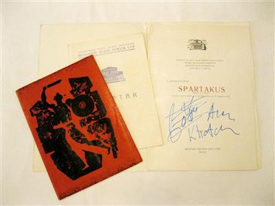 Khachaturian, Aram, - Autographen