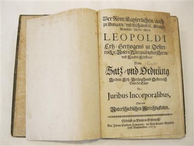 Leopold I., - Autographen