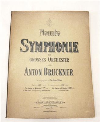 (Bruckner, Anton, - Autogramy