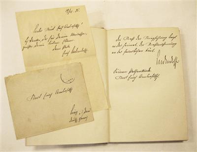 Ludendorff, Erich, - Autogramy