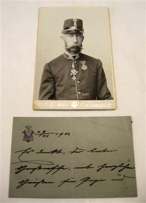 Ludwig Viktor, - Autografi