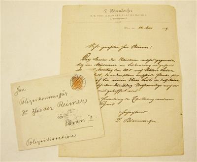 Bösendorfer, Ludwig, - Autographs