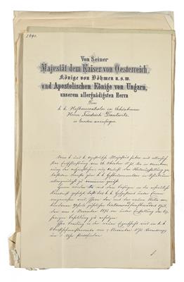 Dautwitz, Friedrich, - Autographen