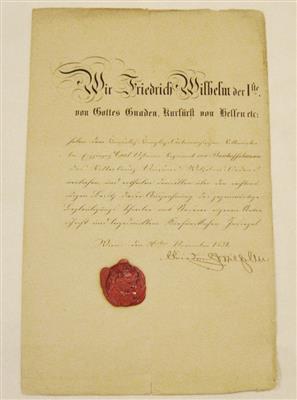 Friedrich Wilhelm I., - Autogramy
