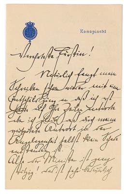Franz Ferdinand, - Autographs
