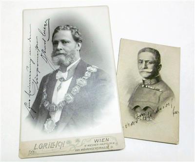 Lueger, Karl, - Autographs