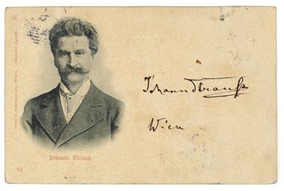 Strauß, Johann, - Autographen