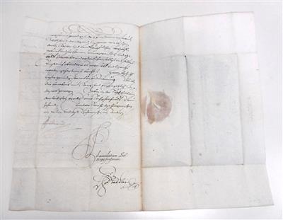 Ferdinand II., - Autographen