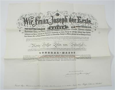 Franz Joseph I., - Autographen