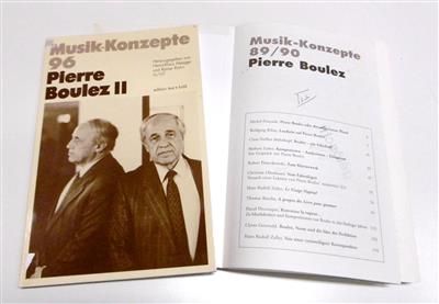 Boulez, Pierre, - Autogramy