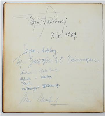 Gästebuch - Autographen