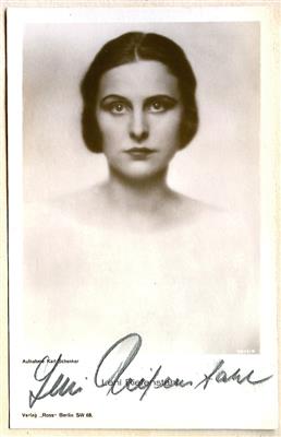 Riefenstahl, Leni, - Autographen