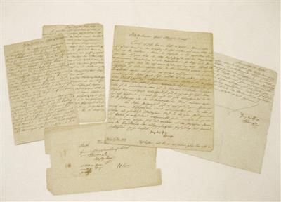 Hormayr, Joseph, - Autogramy, rukopisy, papíry