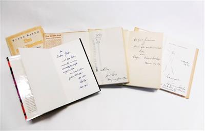 Brehm, Bruno, - Autographs, manuscripts, certificates