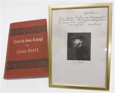 Brüll, Ignaz, - Autogramy, rukopisy, papíry