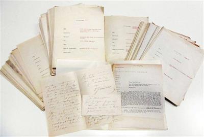 Handschriftensammlung - Autographs, manuscripts, certificates