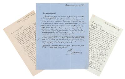 Prokesch von Osten, Anton, - Autographs, manuscripts, certificates