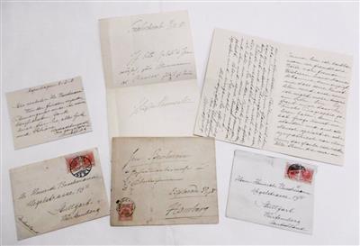 Grieg, Nina,, - Autographs, manuscripts, certificates