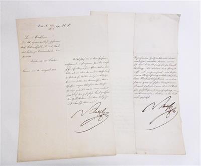 Radetzky, Joseph, - Autographen, Handschriften, Urkunden