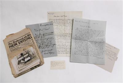 Wölfling, Leopold, - Autographen, Handschriften, Urkunden