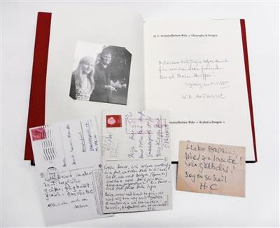 Artmann, H. C., - Autogramy, rukopisy, papíry