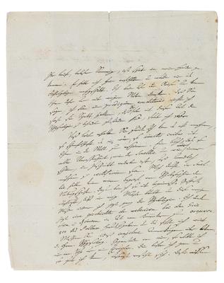 Humboldt, Alexander v., - Autographen, Handschriften, Urkunden