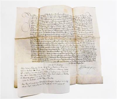 Tirol, - Autographen, Handschriften, Urkunden