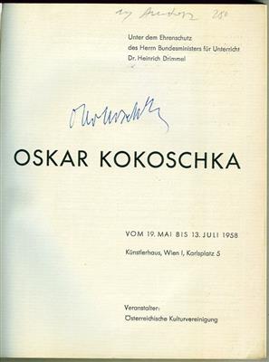 Kokoschka, Oskar, - Autografi, manoscritti, atti
