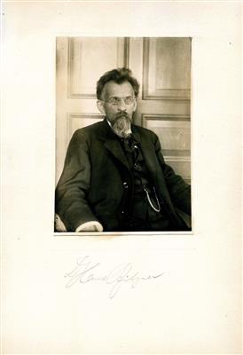 Pfitzner, Hans, - Autogramy, rukopisy, papíry