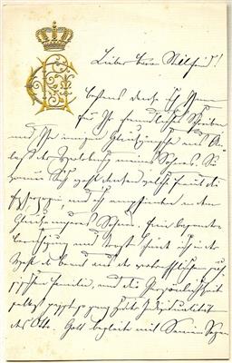 Carl Ludwig, - Autographs, manuscripts, certificates